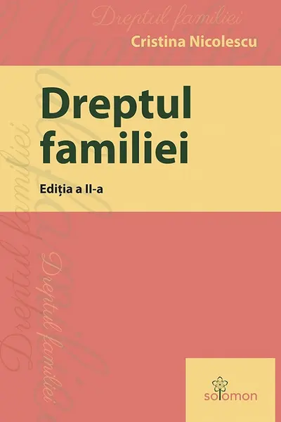 Dreptul familiei Ed.2