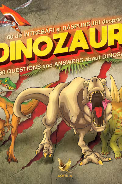 60 de intrebari si raspunsuri despre dinozauri / 60 Questions and Answers about Dinosaurs