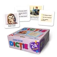 24 jetoane. Exercitii de Dictie