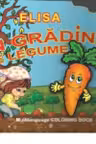 Elisa in gradina de legume - Carte de colorat