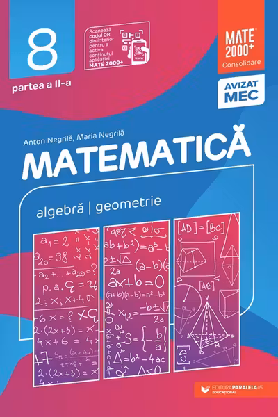 MATE CONSOLIDARE. CLS. VIII. PARTEA II. 2025-2026