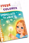 Citesc si colorez - Umbrelute in vant