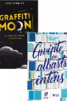 Pachet 2 carti Cath Crowley: 1. Graffiti Moon, 2. Cuvinte in albastru intens