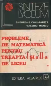 Probleme de matematica pentru treapta I si a-II-a de liceu, Volumul I