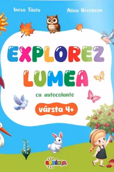 Explorez lumea cu autocolante 4+