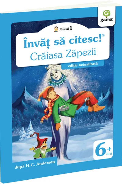 Învăț să citesc! Nivelul 1 Crăiasa Zăpezii