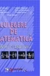 Culegere de matematica. Clasa a VII-a