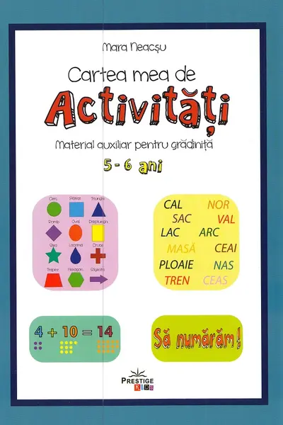 Cartea mea de activități 5-6 ani