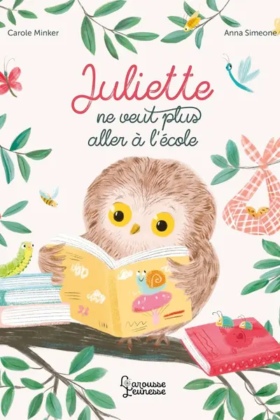 Juliette ne veut plus aller a l'ecole