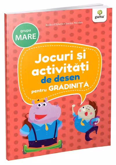 Jocuri si activitati de desen pentru gradinita. Grupa mare