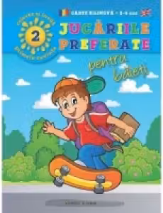 Jucariile preferate pentru baieti. Carte bilingva