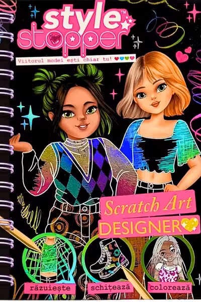 Scratch art designer