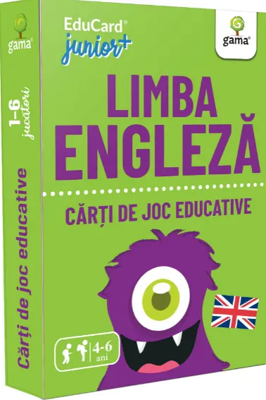 Carti de joc educative - Limba engleza