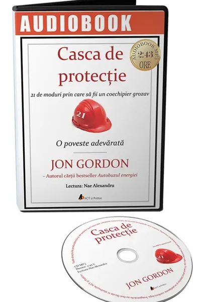 Audiobook. Casca de protecție