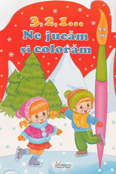 3,2,1 Ne jucăm si coloram 3-5 ani