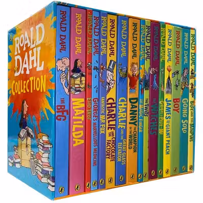 ROALD DAHL COLLECTION BOX X16