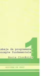 Limbaje de programare. Concepte fundamentale