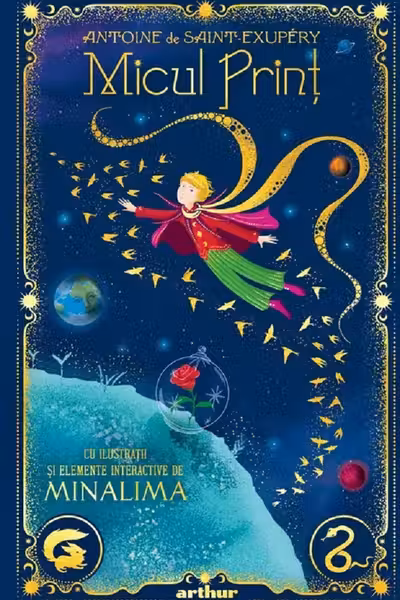 Micul Prinț. Ediție ilustrată de MinaLima