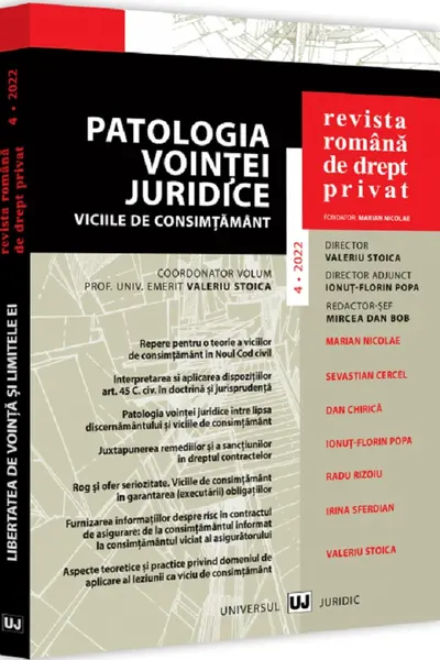 Revista Română de Drept Privat Nr.4 din 2022