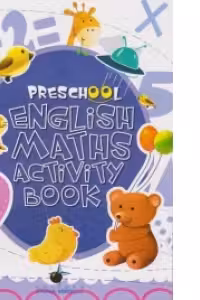 Preschool English Maths Activity Book - MATEMATICA