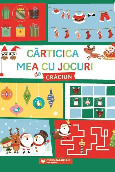 Carticica mea cu jocuri de Craciun