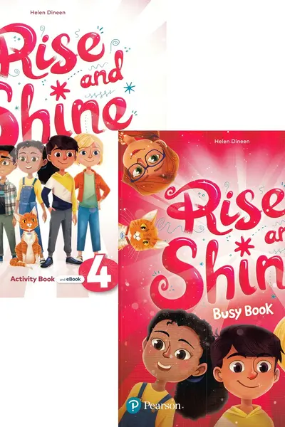 Set: Rise and Shine Level 4. Activity Book and eBook + Busy Book