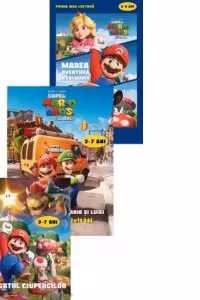 Pachet Super Mario (3 carti): 1. Mario in Regatul Ciupercilor; 2. Distreaza-te cu Mario si Luigi; 3. Marea aventura a lui Mario