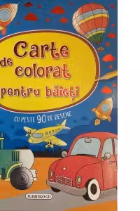 Carte de colorat pentru baieti