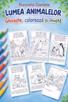 Lumea animalelor - Ghicește, colorează și învață