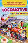 Locomotive - Formeaza imaginea + 70 autocolante