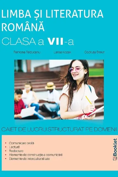 Limba română - Clasa 7 - Caiet de lucru structurat pe domenii