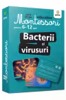 Carti de joc Montessori. Bacterii si virusuri 6-12 ani