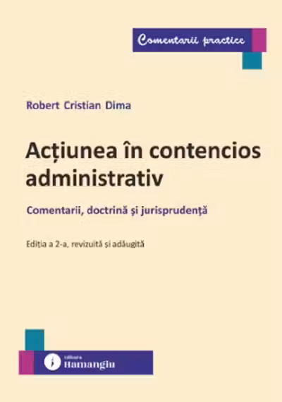 Acțiunea în contencios administrativ Ed.2