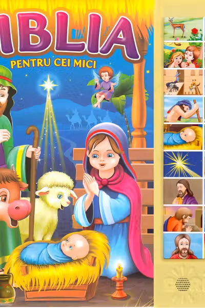 Carte cu sunete - Biblia pentru cei mici