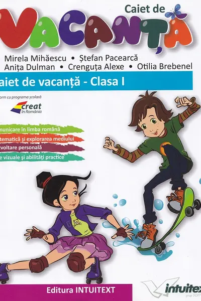 Caiet de vacanță - Clasa 1