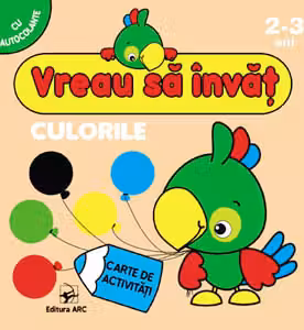 Vreau sa invat. Culorile.