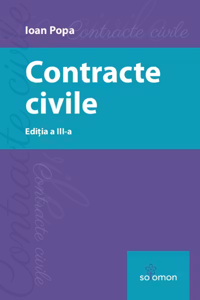Contracte civile. Editia a 3-a