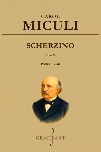 Scherzino. Opus 25 pentru 3 Viori