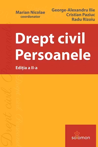 Drept civil. Persoanele Editia a 2-a