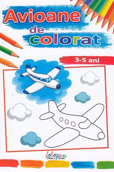 Avioane de colorat