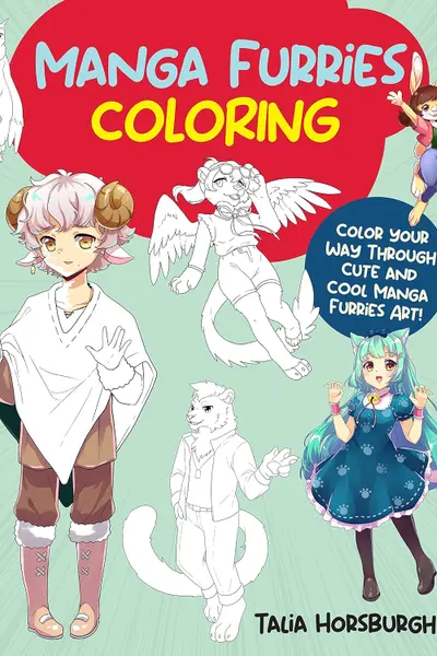 Manga Furries Coloring