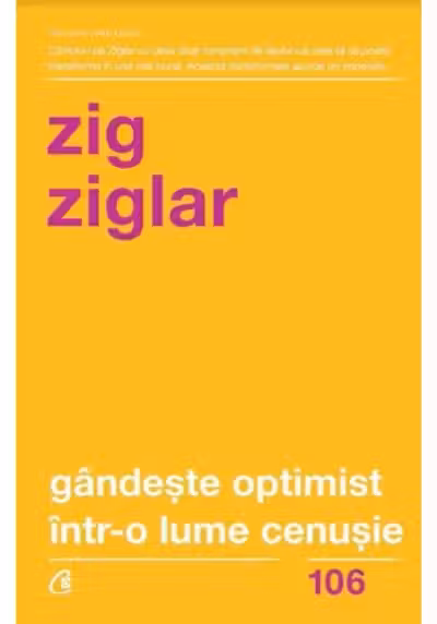 Gandeste optimist intr-o lume cenusie