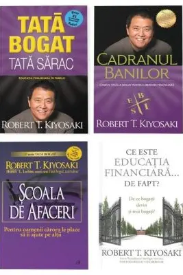 Pachet Tata Bogat format din 4 carti - Scoala de Afaceri, Robert T. Kiyosaki