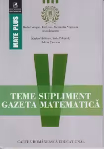 Teme supliment Gazeta Matematică - Clasa 5