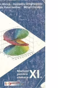 Matematica (M1) - manual XI