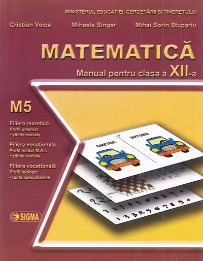 Matematică M5 - Clasa 12 - Manual