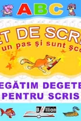 Pregatim degetele pentru scris. Caiet de scriere