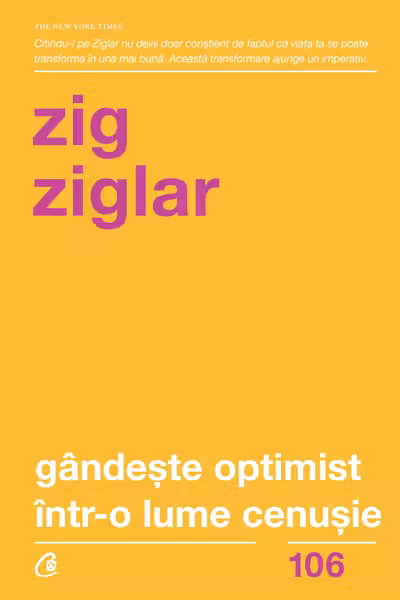 Gandeste optimist intr-o lume cenusie