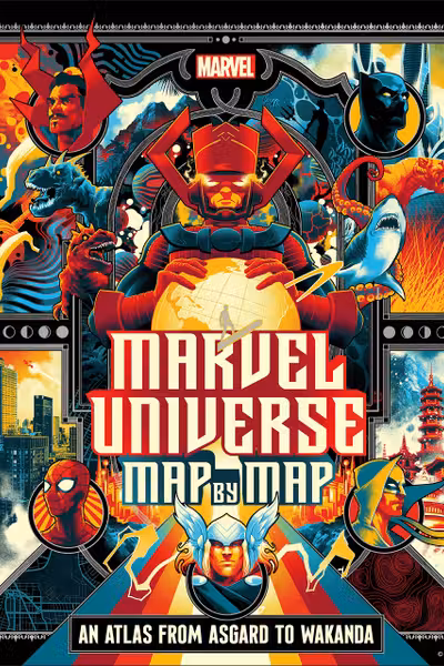 Marvel Universe Map by Map