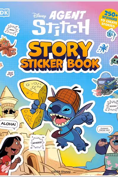 Agent Stitch Story Sticker Book